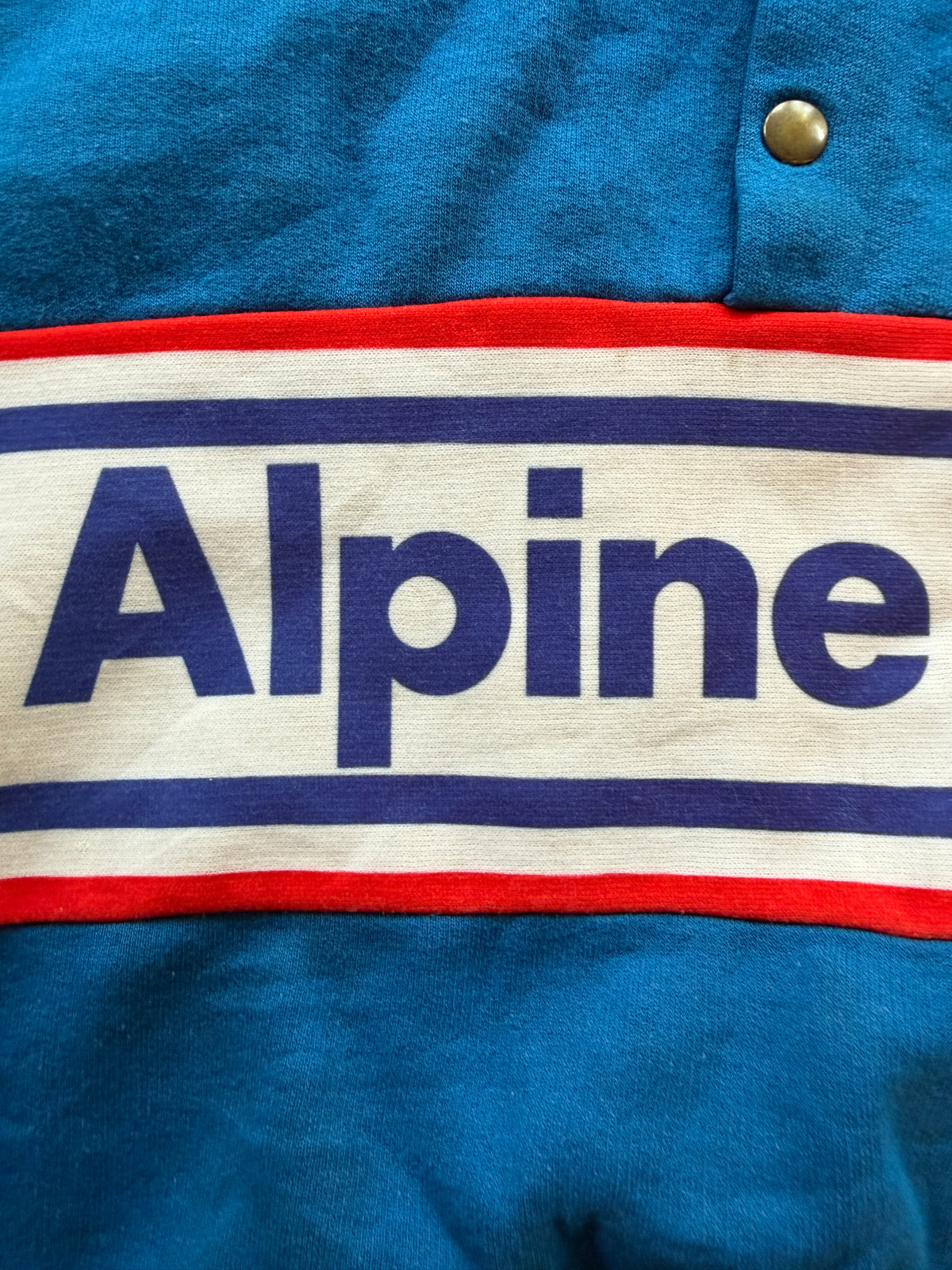 Vintage Alpine Renault Sweatshirt | Classic French Motorsport Pullover | Rare Alpine Graphic