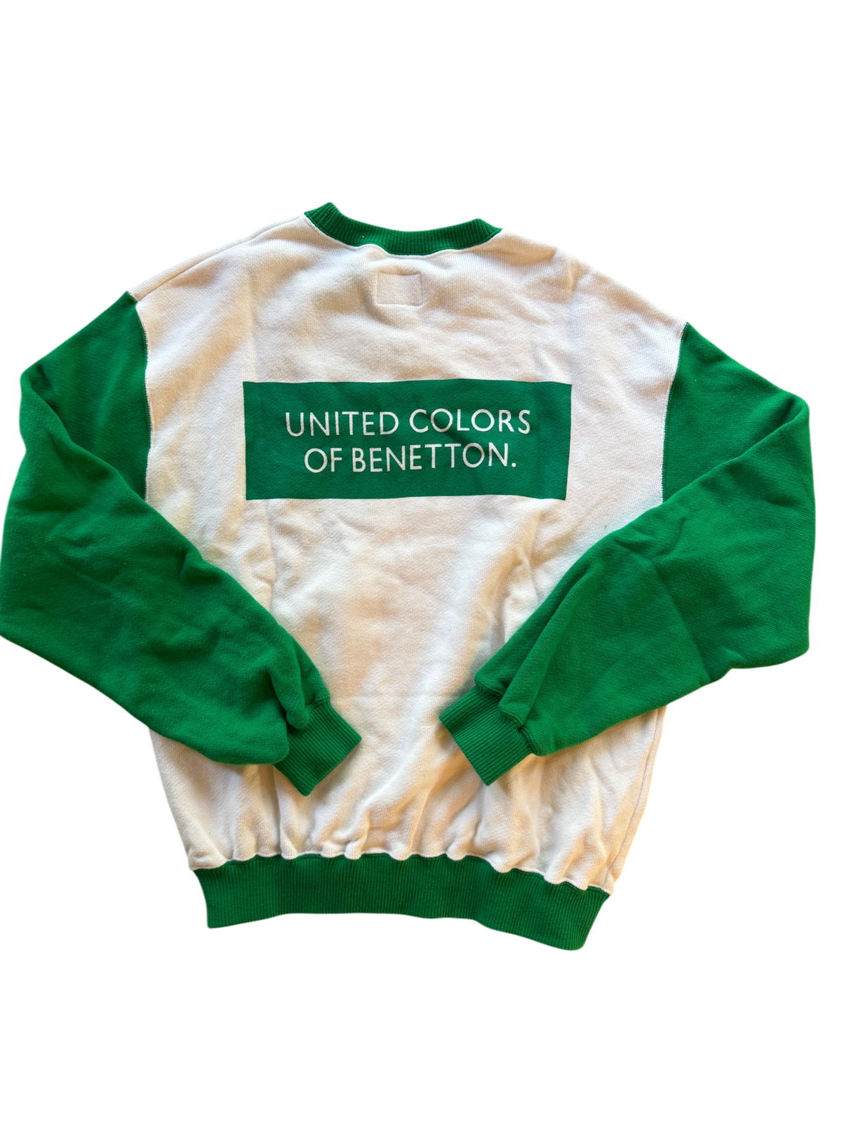 Vintage 1990s Benetton Formula 1 Racing Team Sweatshirt M