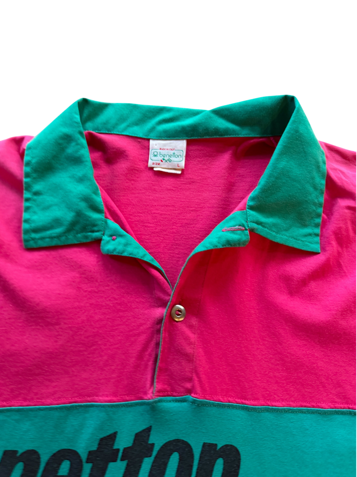 Benetton Formula Team-Issue Rugby Shirt | Mal Lang Collection