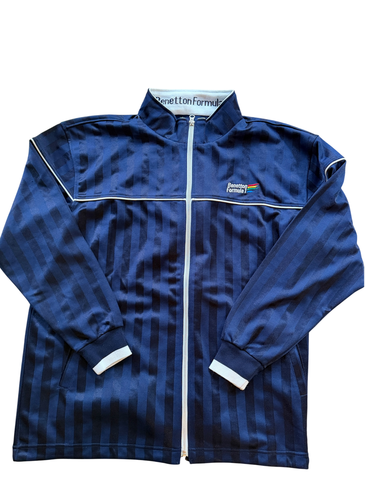 Vintage Benetton Formula 1 Team Tracksuit | Complete Jacket & Pant Set | Deadstock NWT | 1990s F1 Teamwear