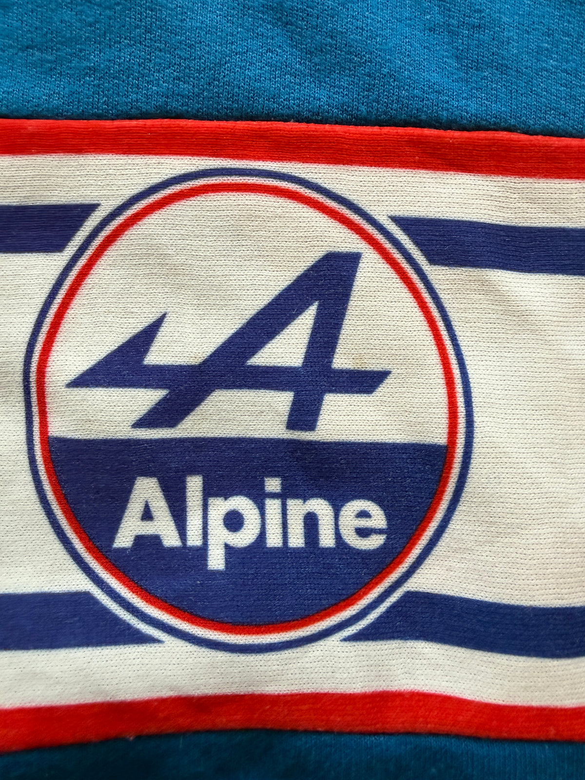 Vintage Alpine Renault Sweatshirt | Classic French Motorsport Pullover | Rare Alpine Graphic
