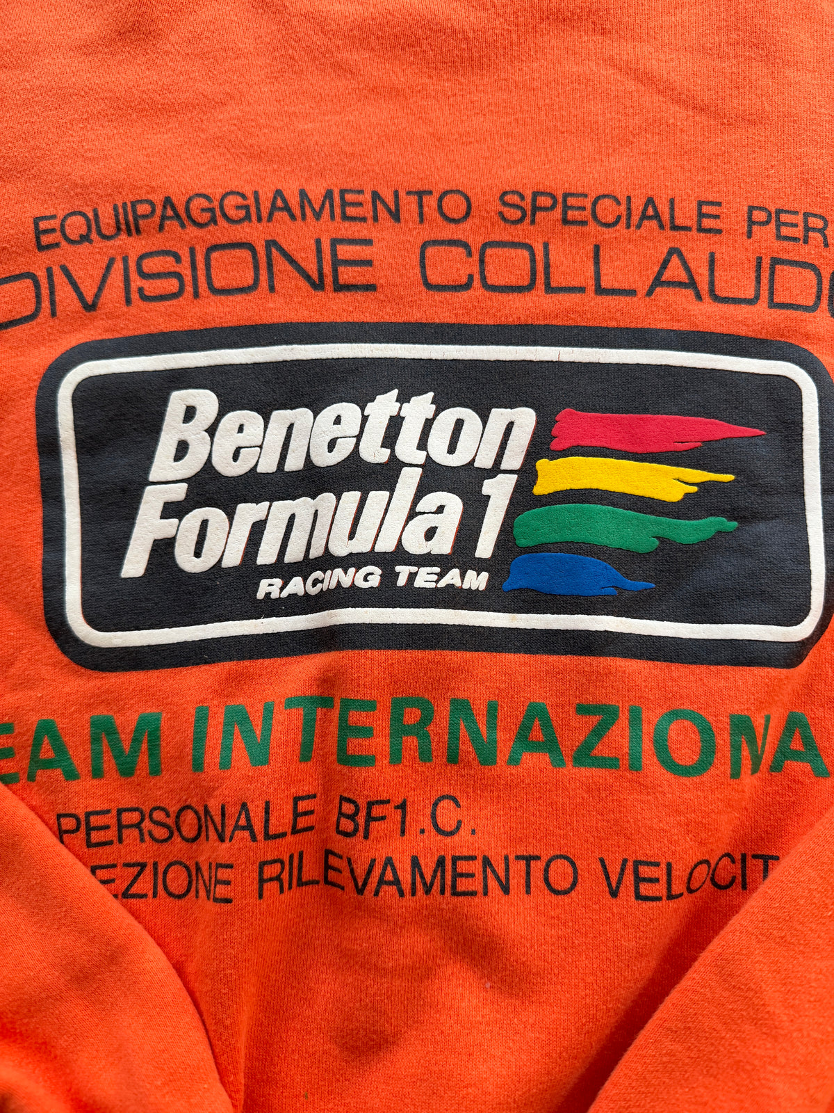 Benetton Internazionale Crewneck — L