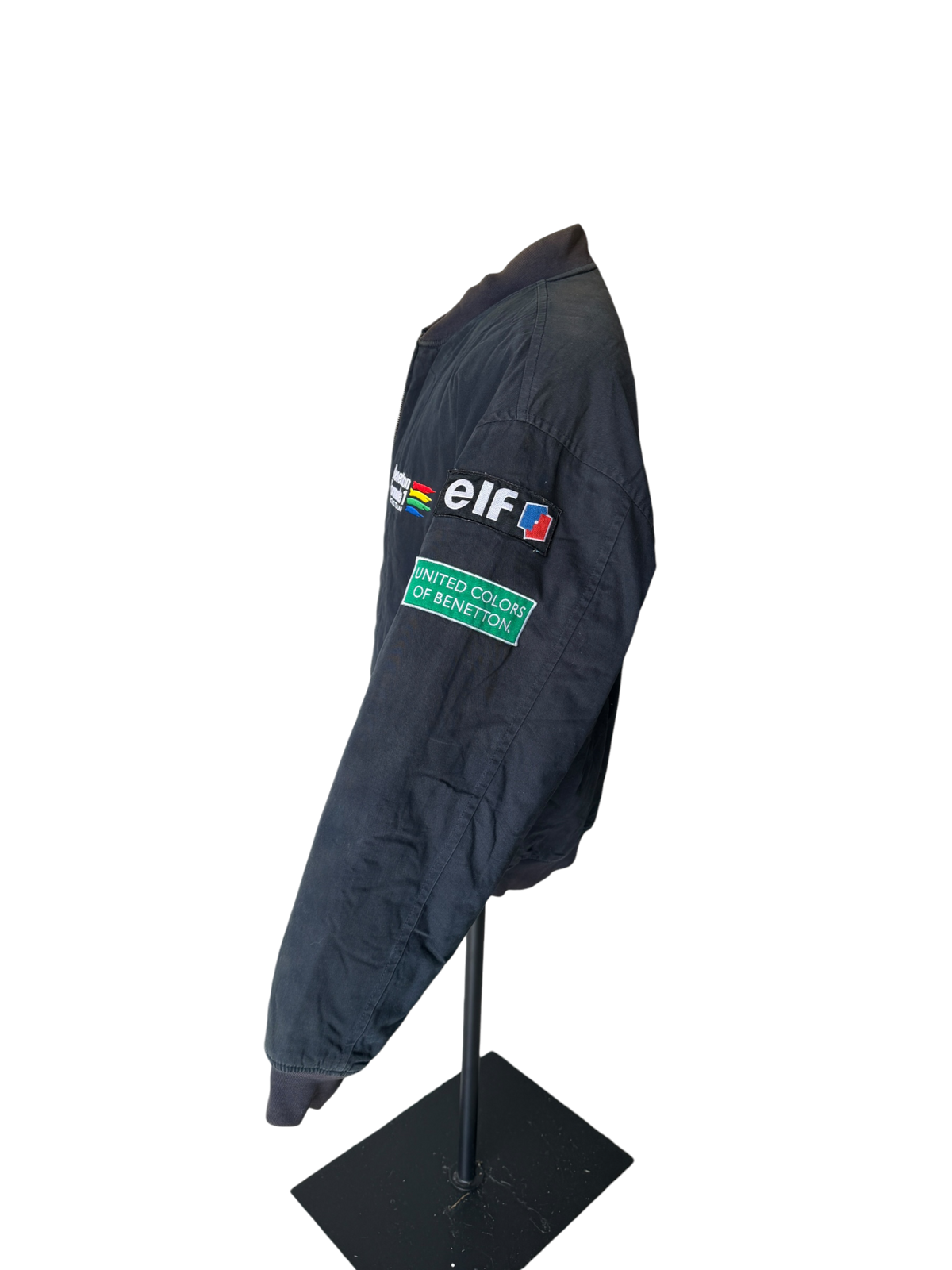 1995 Vintage Benetton Formula 1 Renault Sport Bomber Jacket — Made in Italy