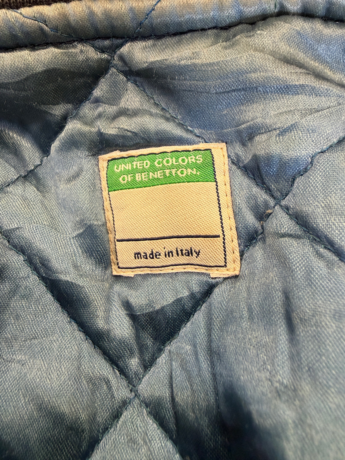 1995 Vintage Benetton Formula 1 Renault Sport Bomber Jacket — Made in Italy