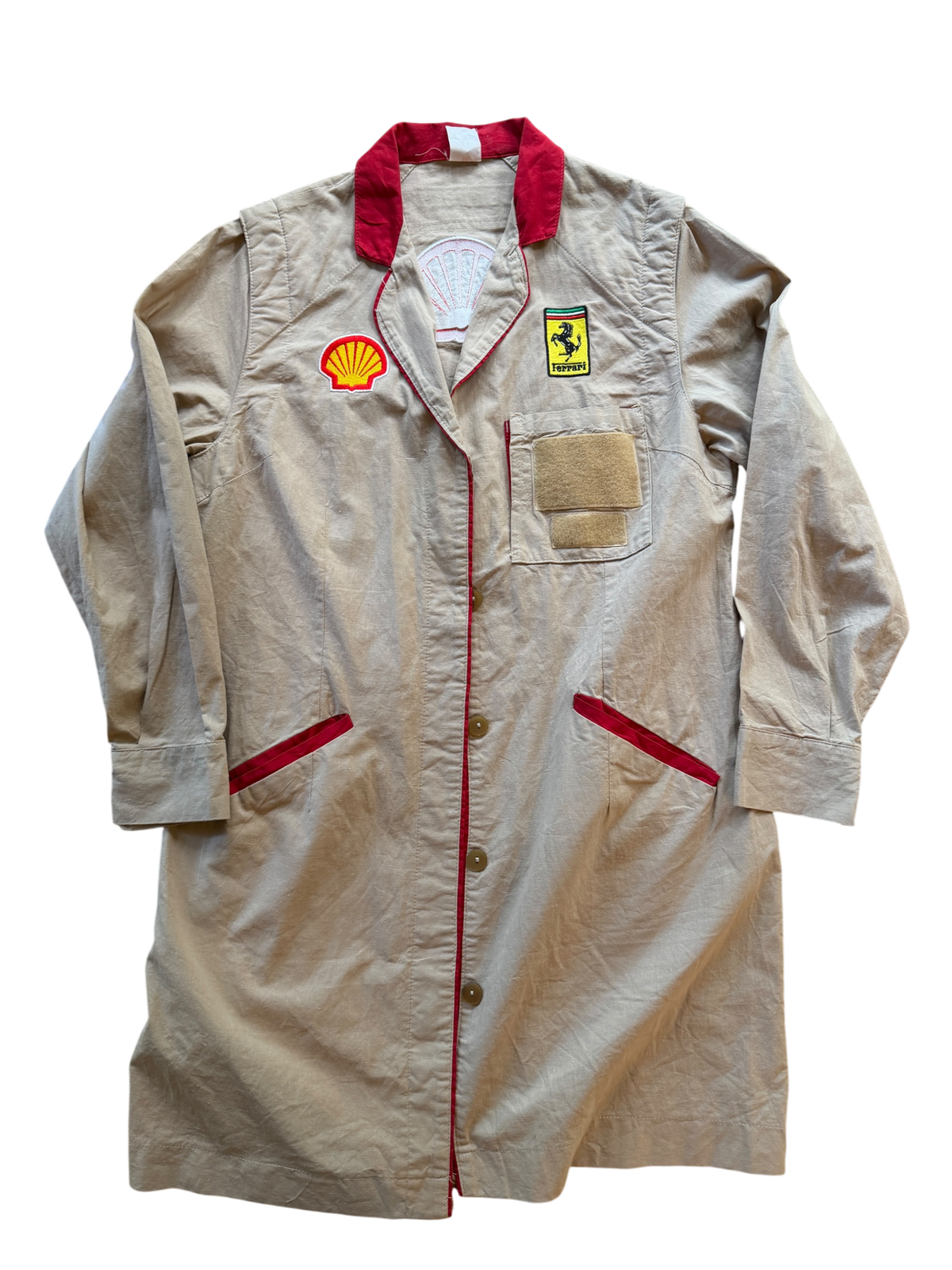 Vintage Ferrari Factory Workshop Coat