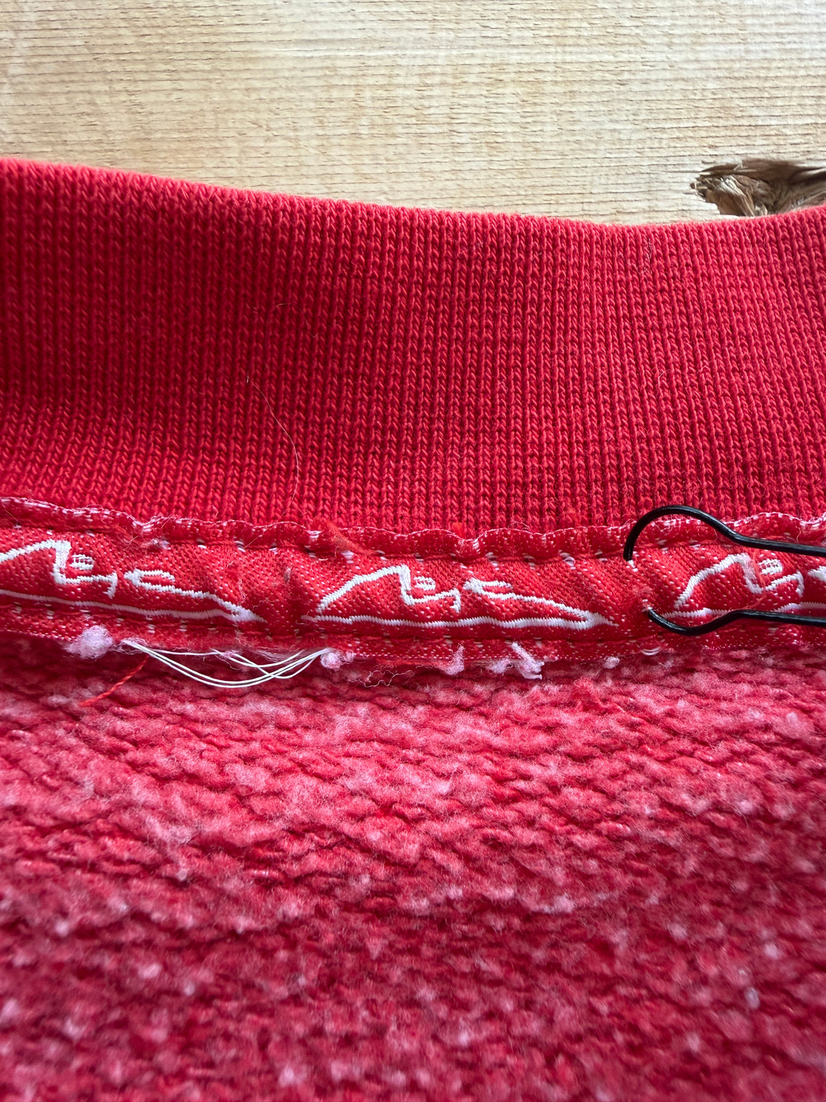 Vintage Michael Schumacher Formula 1 Sponsor Sweatshirt – OMP Racing – Ferrari Era – Red
