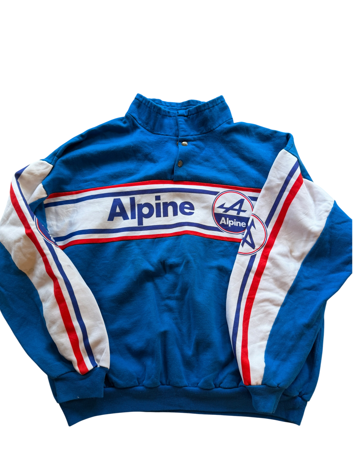 Vintage Alpine Renault Sweatshirt | Classic French Motorsport Pullover | Rare Alpine Graphic