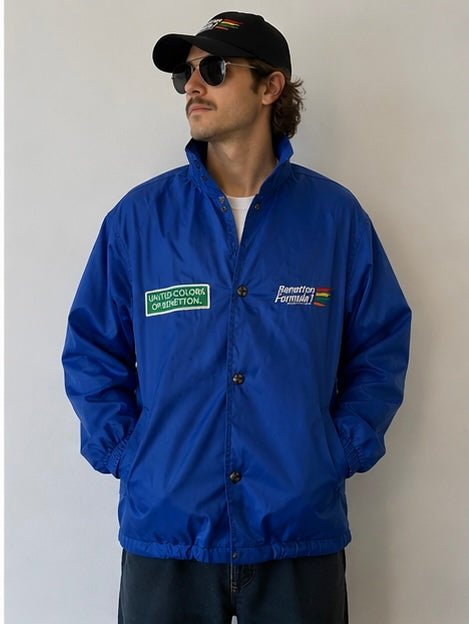 1990s Benetton Formula 1 Team Windbreaker Jacket – Size 48