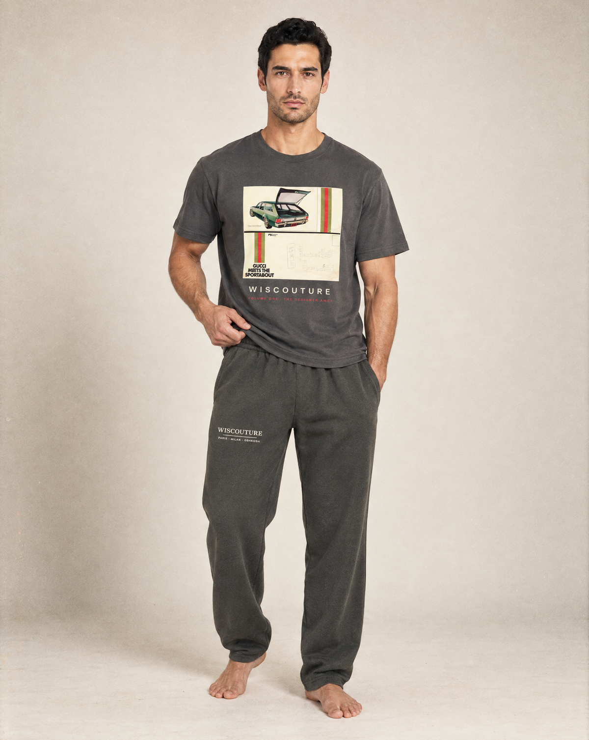 Wiscouture Volume One · The Designer AMCs Tee — Dark Gray