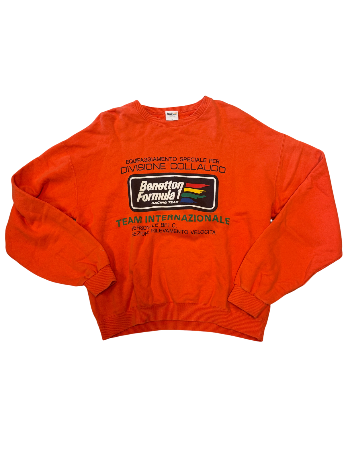 Benetton Internazionale Crewneck — L