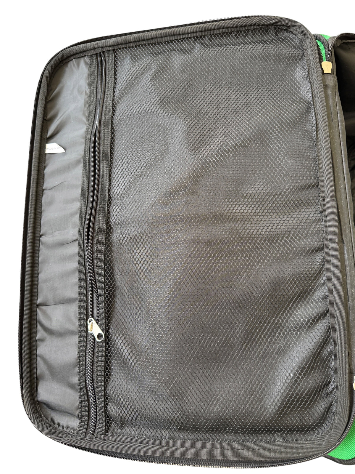 Vintage 1990s Benetton Formula 1 Racing Team Rolling suitcase