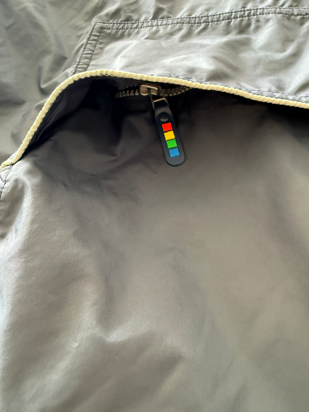 1990s Benetton Formula 1 Hooded Anorak Windbreaker Jacket XL
